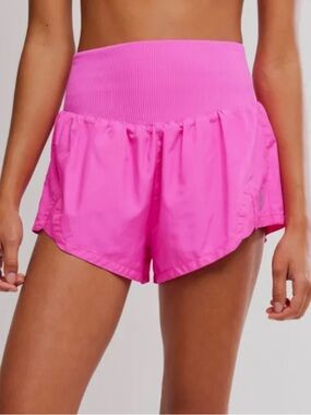 NWT FP Movement Carpe Diem Shorts Fushia Flirt Large